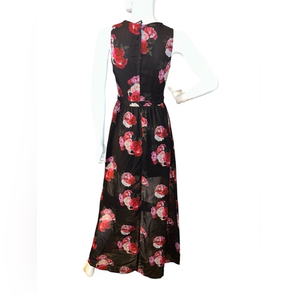 Divided Back Zip Sleeveless Dress
SIZE:6
BLACK/RED/PINK
FLORAL DESIGN - Picture 7 of 8